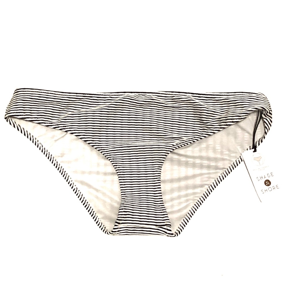 NWT Shade & Shore Medium Coverage Hipster Bikini Bottoms